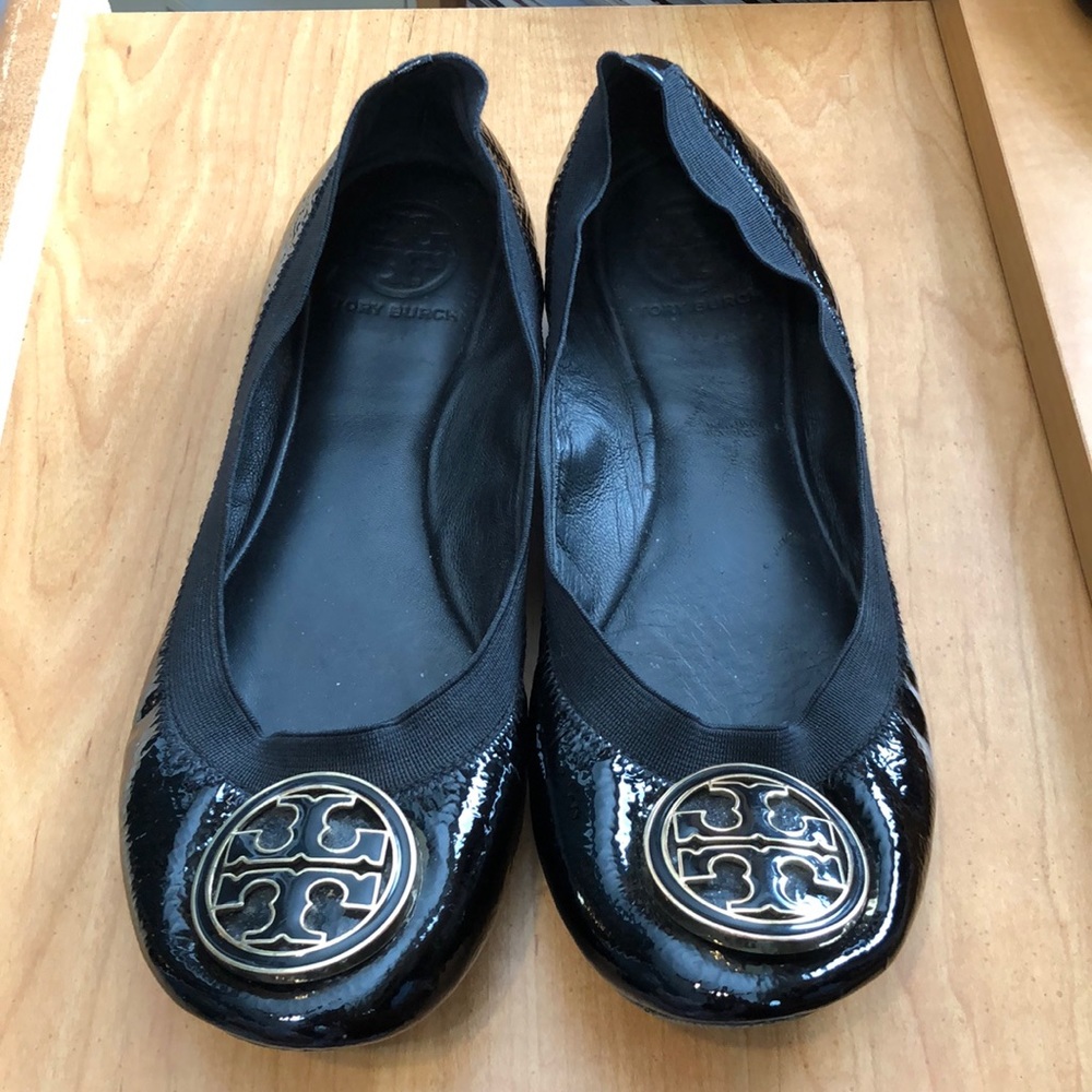 Tory Burch Patent leather flats size 8.5